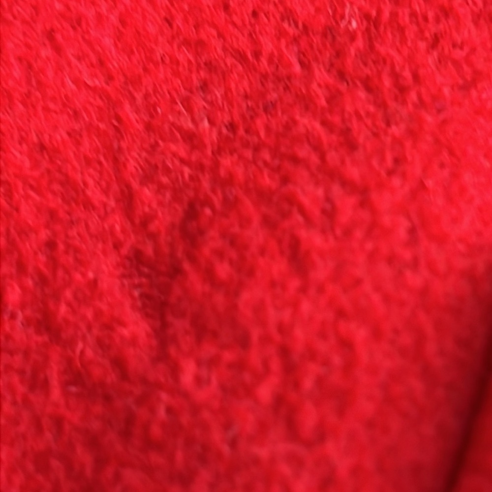 Red wool blend VALERIE STEVENS jacket - Picture 8 of 10